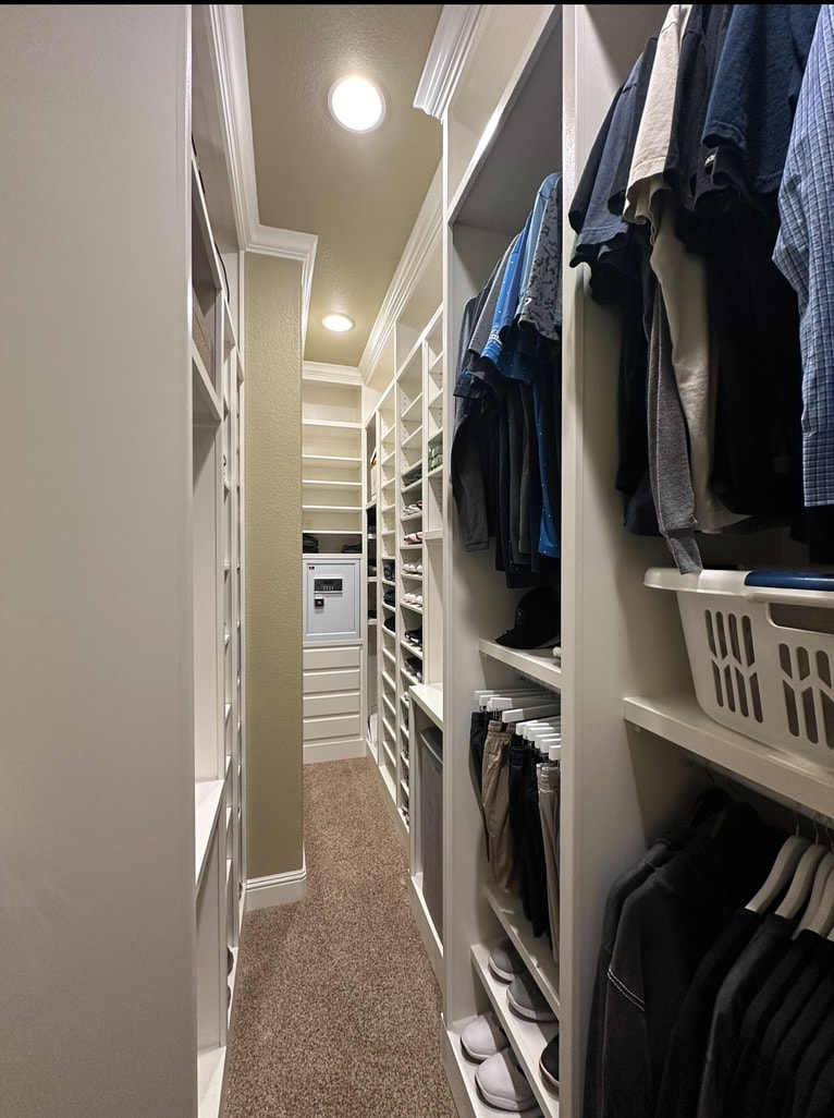 After - Master Closet Transformation