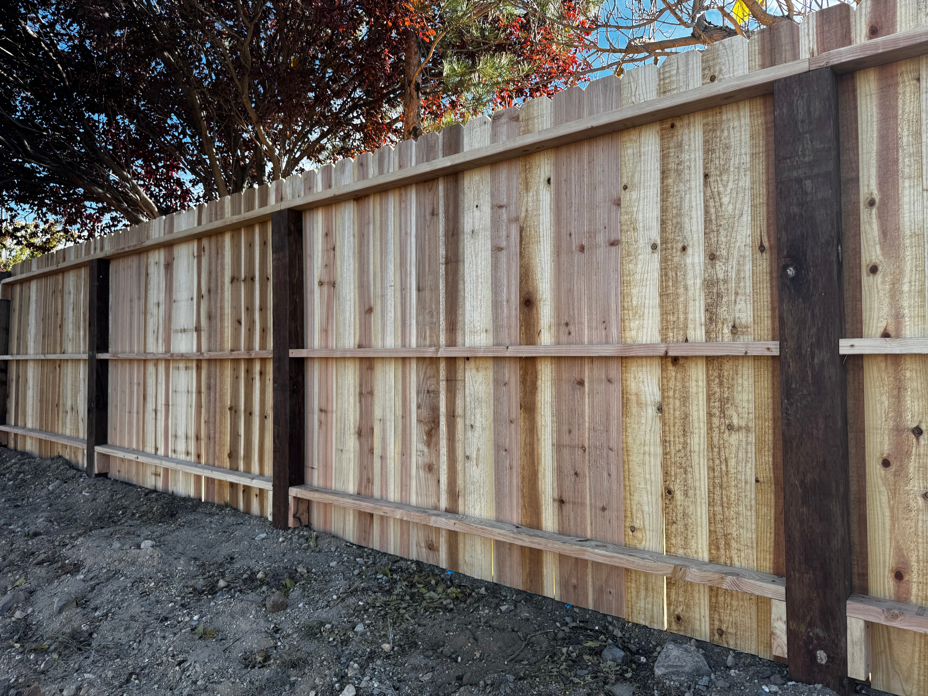 Wood Fence Installation