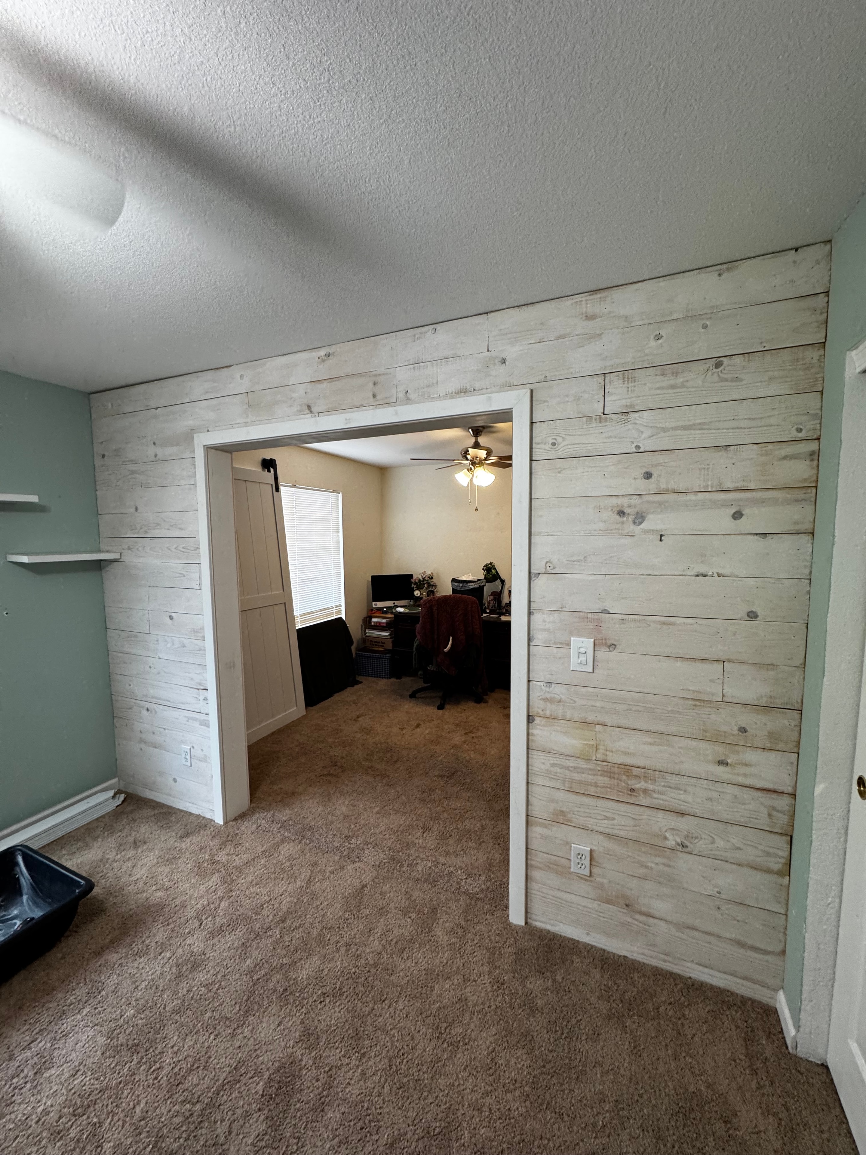 Shiplap Accent Wall